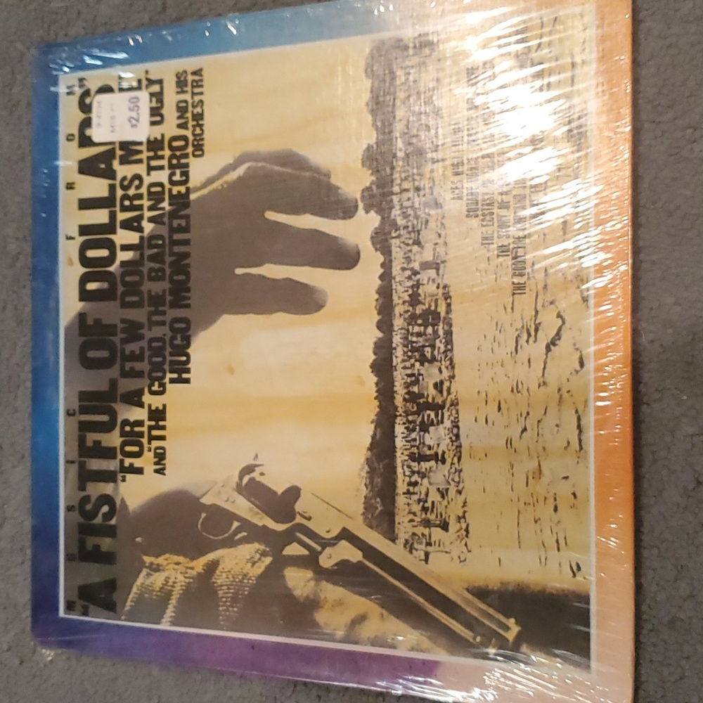 Music from a fistful of dollars record